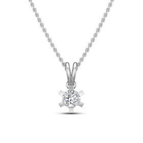 Yetkin Diamond 0.25 Karat Pırlanta Tektaş Kolye