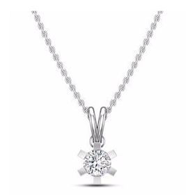 Yetkin Diamond 0.25 Karat Pırlanta Tektaş Kolye