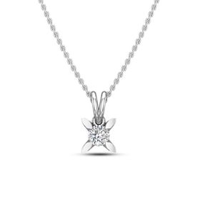 Yetkin Diamond 0.25 Karat Pırlanta Tektaş Kolye