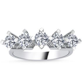 Yetkin Diamond 0.40 Karat Pırlanta Beştaş Yüzük