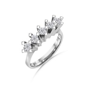 Yetkin Diamond 0.40 Karat Pırlanta Beştaş Yüzük