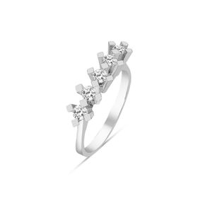 Yetkin Diamond 0.40 Karat Pırlanta Beştaş Yüzük