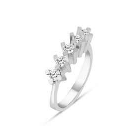 Yetkin Diamond 0.40 Karat Pırlanta Beştaş Yüzük