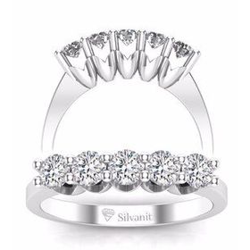 Yetkin Diamond 0.40 Karat Pırlanta Beştaş Yüzük
