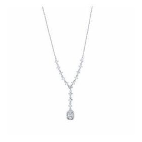 Yetkin Diamond 0.50 Karat Pırlanta Baget Kolye