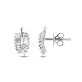 Yetkin Diamond 0.52 Karat Pırlanta Baget Küpe