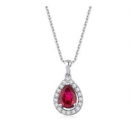 Yetkin Diamond 1.18 Karat Pırlanta Yakut Kolye