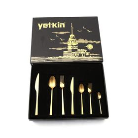 Yetkin Lara 84 Parça Çatal Kaşık Bıçak Takımı
