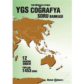 YGS 1453 Coğrafya Soru Bankası - Ekrem Oduncu