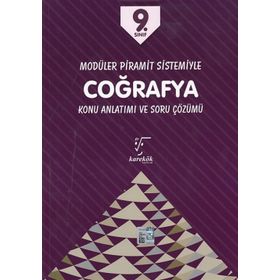 YGS 9. SINIF COĞRAFYA MODÜLER PIRAMIT SISTEMI - ERGIN TAYLAN