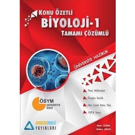 YGS BIYOLOJI KONU ÖZETLI TAMAMI ÇÖZÜMLÜ SORU BANKASI - KOMISYON