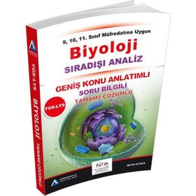 YGS BIYOLOJI KONU ÖZETLI TAMAMI ÇÖZÜMLÜ SORU BANKASI - KOMISYON