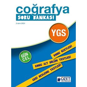 YGS Coğrafya Soru Bankası - Erdem Eren