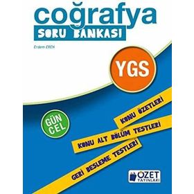 YGS Coğrafya Soru Bankası - Erdem Eren