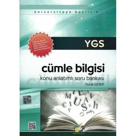 YGS Cümle Bilgisi Konu Anlatımlı Soru Bankası - Durak Gezer