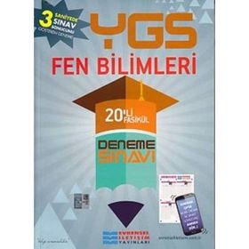 YGS Fen Bilimleri 20’li Fasikül Denemeler - Evrensel iletişim yayınları komisyon