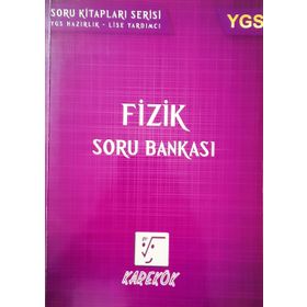 YGS Fizik Soru Bankası Karekök Yayınları