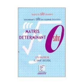YGS - LYS HAZIRLIK MATRIS DETERMINANT 0 ( SIFIR ) 11. SINIF DESTEK - GENEL