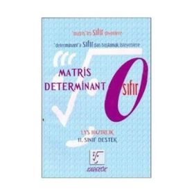 YGS - LYS HAZIRLIK MATRIS DETERMINANT 0 ( SIFIR ) 11. SINIF DESTEK - GENEL