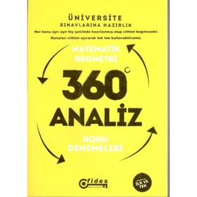 YGS Matematik-Geometri 360 Derece Analiz Konu Denemeleri - Fides Komisyon