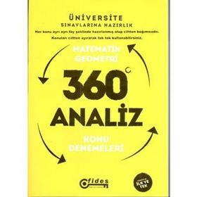 YGS Matematik-Geometri 360 Derece Analiz Konu Denemeleri - Fides Komisyon