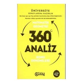 YGS Matematik-Geometri 360 Derece Analiz Konu Denemeleri - Fides Komisyon