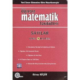 YGS ÖĞRETEN MATEMATIK FASIKÜLLERI DIZILER VE SERILER - GÜRAY KÜÇÜK