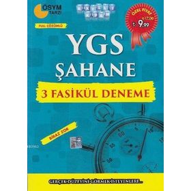 YGS Şahane 3 Fasikül Deneme - kollektif
