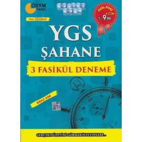 YGS Şahane 3 Fasikül Deneme - kollektif