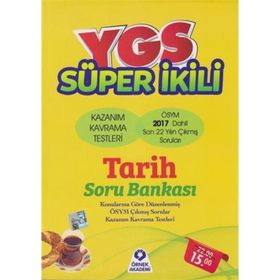 YGS Süper İkili Tarih Soru Bankası - kollektif