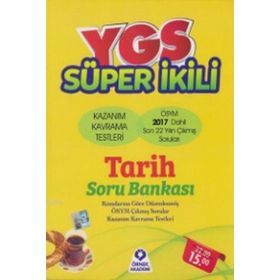 YGS Süper İkili Tarih Soru Bankası - kollektif