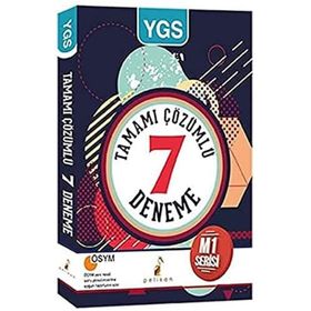 YGS Tamamı Çözümlü 7 Deneme M1 Serisi - kollektif