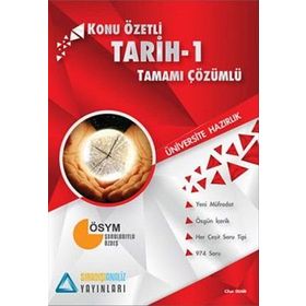 YGS TARIH KONU ÖZETLI TAMAMI ÇÖZÜMLÜ SORU BANKASI - CIHAT DEMIR