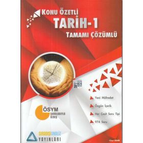 YGS TARIH KONU ÖZETLI TAMAMI ÇÖZÜMLÜ SORU BANKASI - CIHAT DEMIR