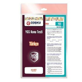 YGS TÜRKÇE 60 ADET KONU TESTI - KOMISYON