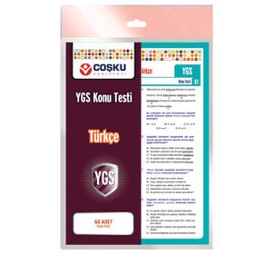YGS TÜRKÇE 60 ADET KONU TESTI - KOMISYON