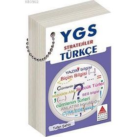 YGS TÜRKÇE STRATEJI KARTLARI - TUFAN ŞAHİN