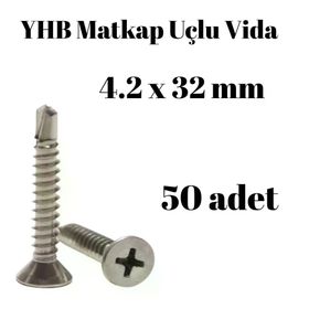Yhb 4,2x32 mm 50'li Paket Matkap Uçlu Vida