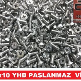 Yhb M3x10 3x10 cm 50 Adet Vida
