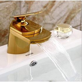 YHSGY B07VWQFBC6 Tek Delikli Kollu Lavabo Musluğu