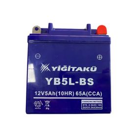 Yiğit Akü 2021 YB5L-BS 12 V 5 Ah Motosiklet Akü