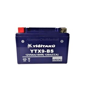 Yiğit Akü YTX9-BS 12 V 9 Ah Motosiklet Aküsü