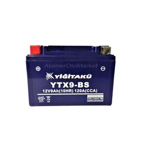 Yiğit Akü YTX9-BS 12 V 9 Ah Motosiklet Aküsü