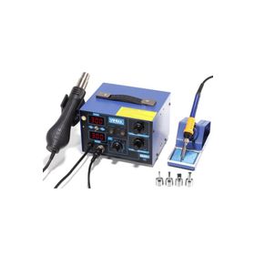 Yihua 862D+ Isı Ayarlı Sıcak Hava Üfleme Lehimleme Havya Istasyon