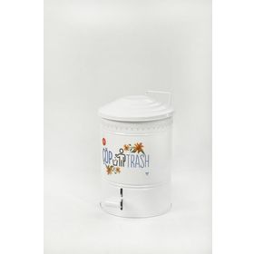 Yıldıray Metal 16 Lt Pedallı Çöp Kovası