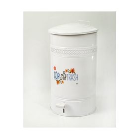 Yıldıray Metal 16 Lt Pedallı Çöp Kovası