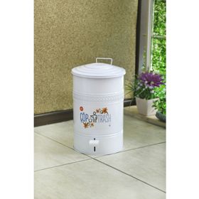 Yıldıray Metal 16 Lt Pedallı Çöp Kovası
