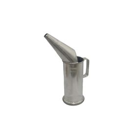 Yıldırım 2 Litrelik Ağızlı Hunili Metal Galveniz Yağdanlık