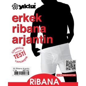 Yıldız 02 Ribana Arjantin Paçalı Erkek Don
