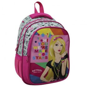 Yıldız 04372 Astral Cartoon Pink Stars İlkokul Çantası